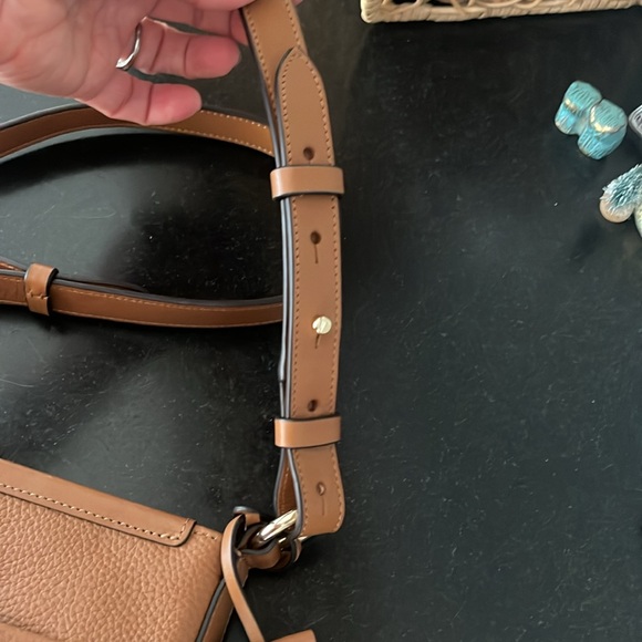 Radley small cognac leather crossbody handbag - Picture 2 of 9